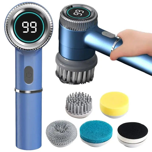 Electric Spinning Brush Handheld Electric Spin Scrubber USB Charging